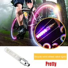 A Pair/SET 5LED Super Bright Bike Bicycle Tyre Wheel Valve Cap Light LED Tyre Tire Valve Caps Wheel Spokes Light