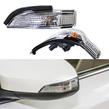 DWCX 2Pcs Car Stable 2Pin Side Mirror Indicator Turn Signal Light Lamp 81730-02140 for Toyota Camry Avalon Corolla RAV4 Prius C