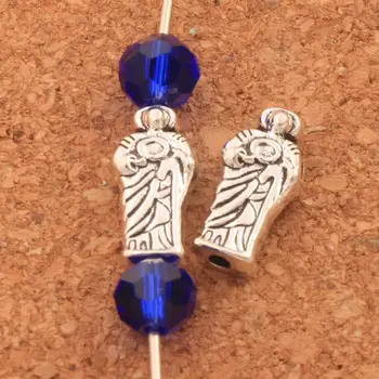 

St Jude Medal Small Hole Beads Catholic Patron Saint Medal Tubes 12.6x6mm 300PCS zinc alloy Spacers L1827