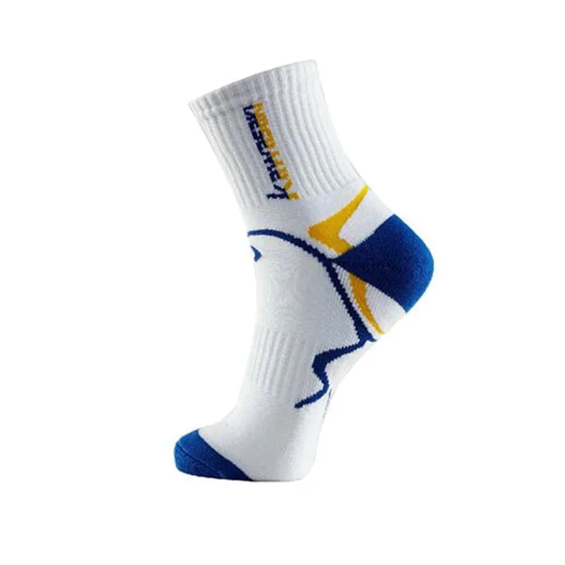 KAWASAKI брендовые хлопковые спортивные носки для мужчин, для бега, велоспорта, баскетбола, фитнеса, дышащие, предотвращают запах ног