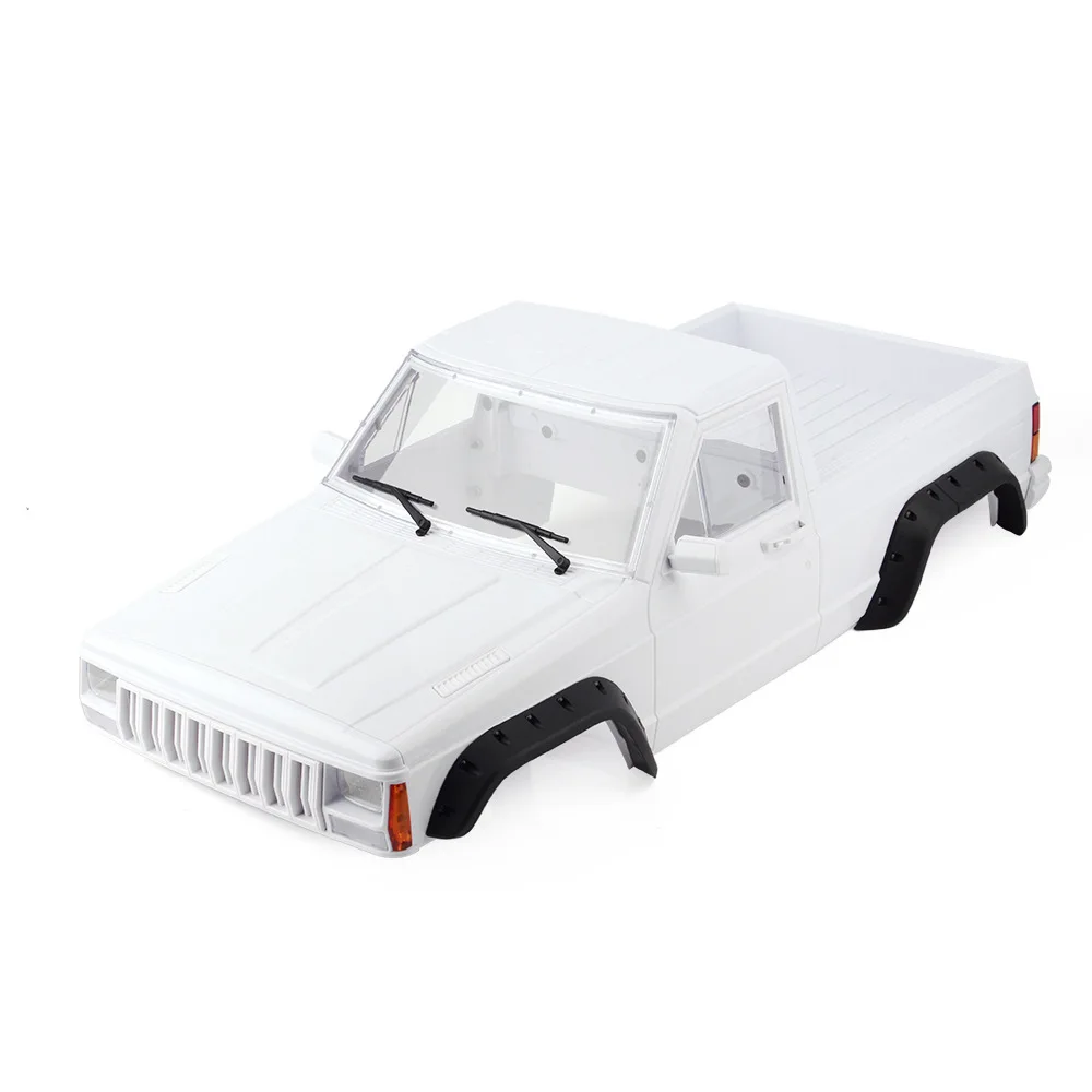 

RBR/C 313 wheelbase Cherokee pickup truck shell 1/10 simulation climbing cart hard shell Axial SCX10 90046 9