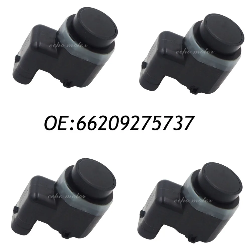

New 4PCS PDC Parking Sensor Bumper Object Reverse Assist Radar 66209275737 9275737 For BMW