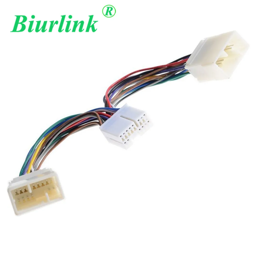 Car CD Changer Y Splitter Harness Adapter Cable for Honda Civic Accord