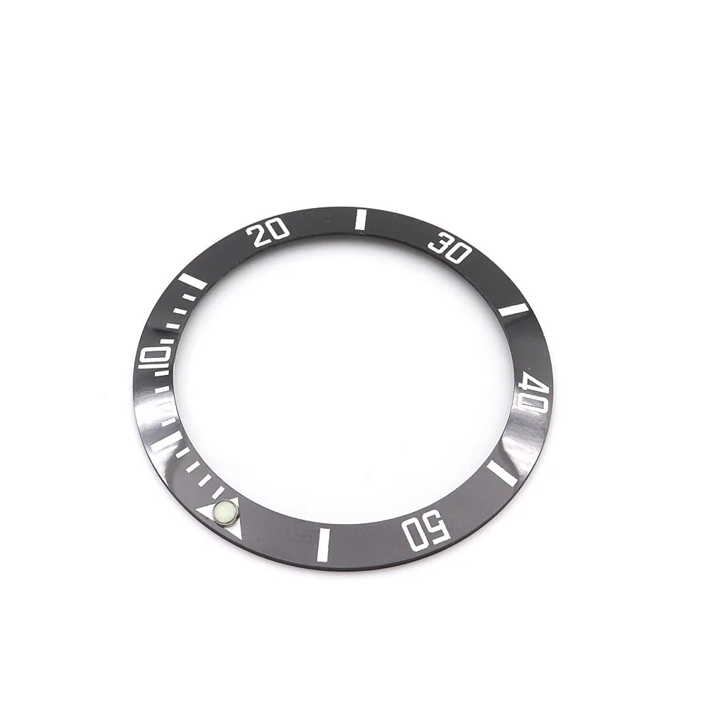 Wholesale 38mm Black Pure Ceramic Watch Bezel Top Quality Insert For Submariner