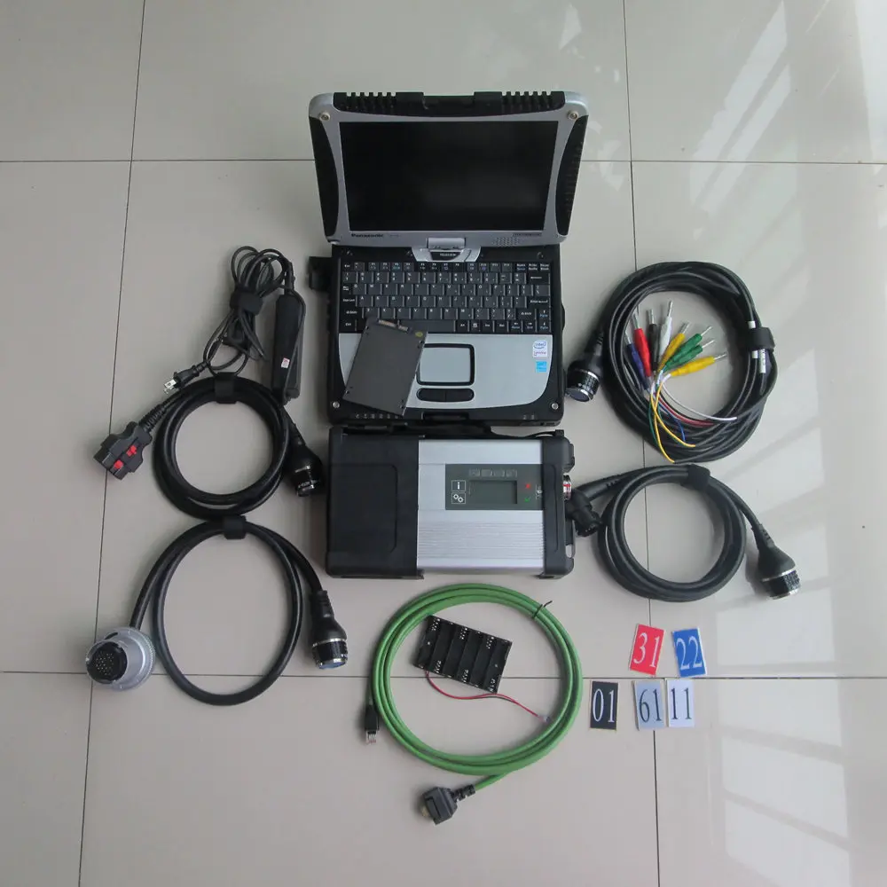  Neueste MB SD C5 Stern Diagnose Sd Verbinden kompakte 5 diagnose werkzeug mit Super SSD software V2