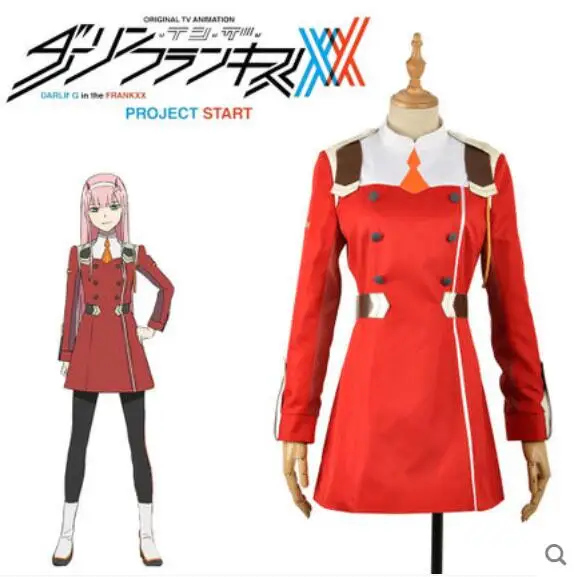 

Аниме DARLING в FRANXX косплэй ноль два COS Хэллоуин вечерние Униформа COS костюмы Бесплатная доставка