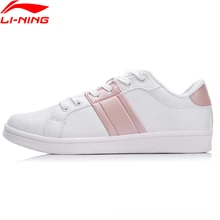 Li-Ning/Женская Классическая обувь для образа жизни; износостойкая спортивная обувь с нескользящей подкладкой; удобные кроссовки; AGCN064 YXB140