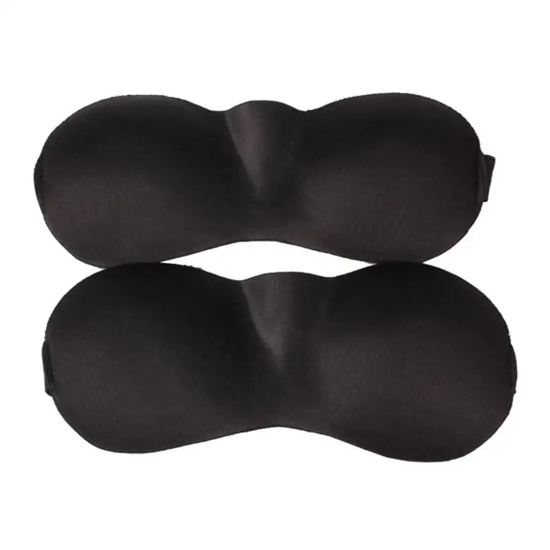 

2pcs 3D Foam Eye Mask with 4x Ear Plugs Travel Set for Sleeping Work Study Rest Sleep Mask Soft Sponge Pad Cover