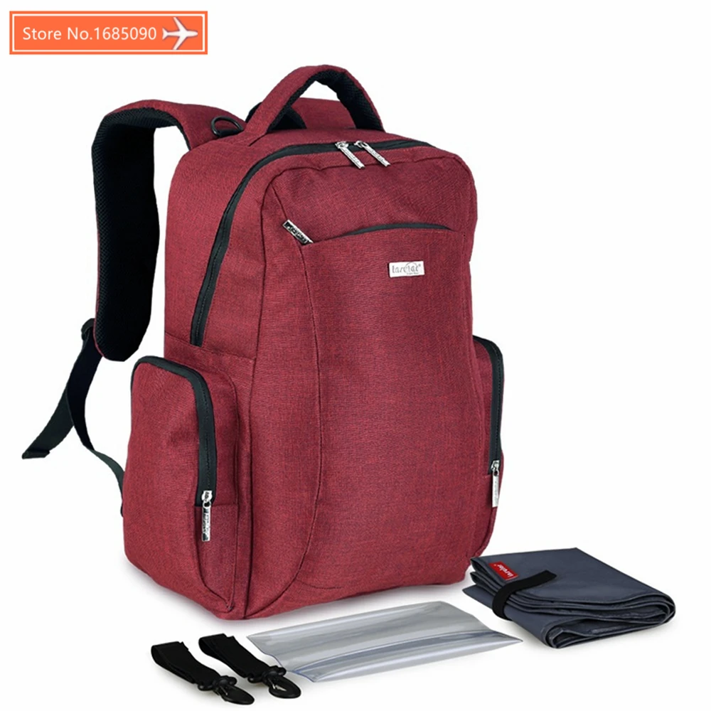 

INSULAR Mother Bag Baby Nappy Bags Large Capacity Maternity Mummy Diaper Backpack Stroller bag 10026 New 2018 How