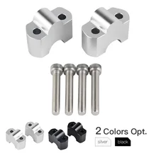 H2CNC 30 мм руль стояки вверх Крепление зажим расширение высота ручки баров комплект адаптеров для BMW G310R G310GS заготовка