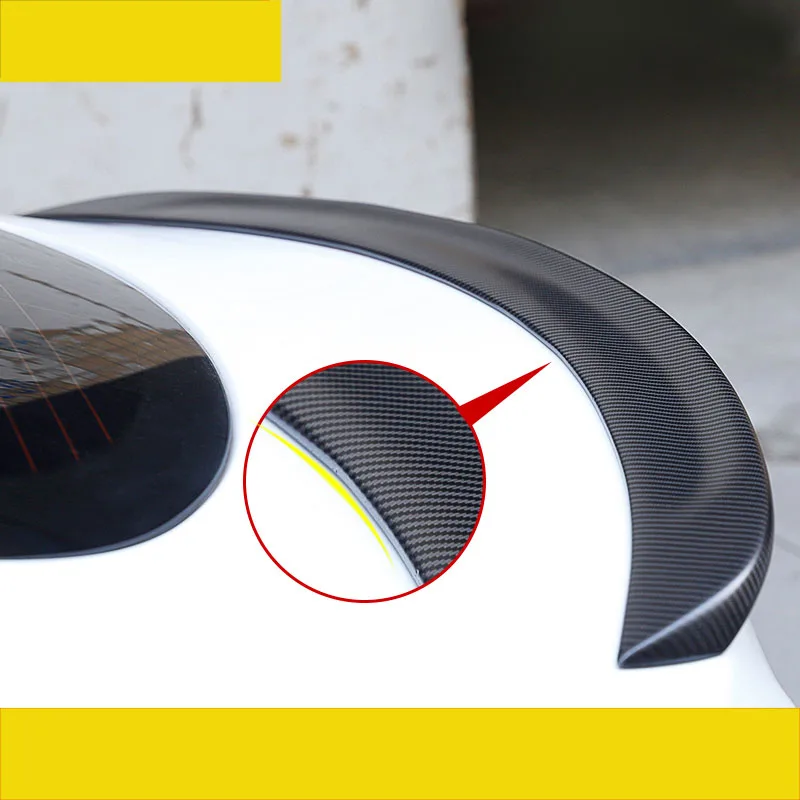 

lsrtw2017 carbon fiber car tail spoiler for tesla model s model x 2015 2016 2017 2018 2019 75d 100d 90d