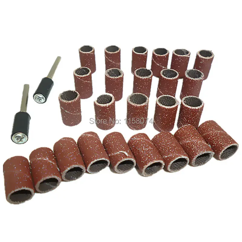 150pcs Grit 150 Sanding Bands Sanding Drum Woodworking Drill Sander
