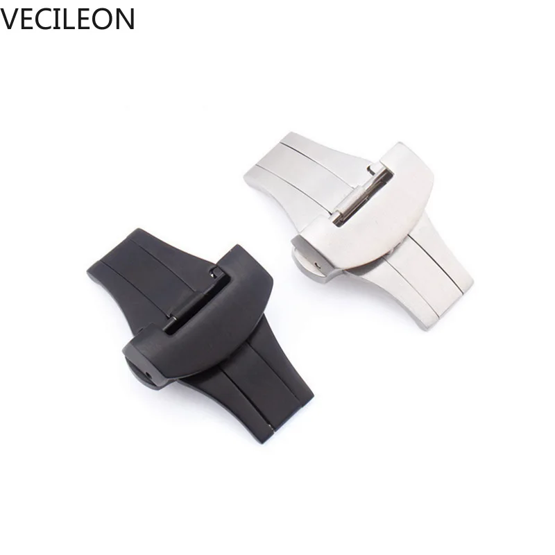 Newest Fashion Sales 20mm 22mm 24mm Screw-in Buckle Watch Band Strap Brushed Clasp For Panerai Replacement