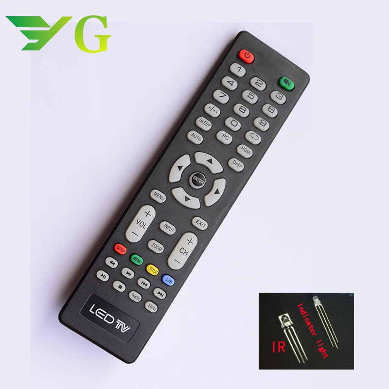

v59 v56 remote control with IR receiver for lcd driver board only use for v59 v56 SKR.03