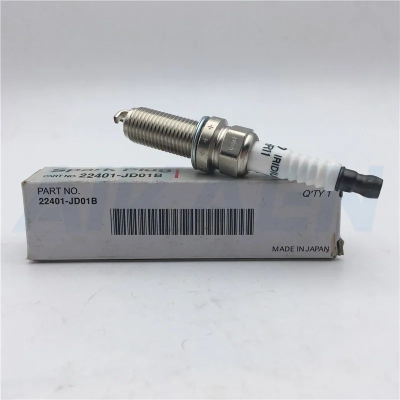 10 шт. FXE20HR11 22401-JD01B высокое качество иридиевая Свеча зажигания для Nissan Altima 3.5L Cube 1.8L