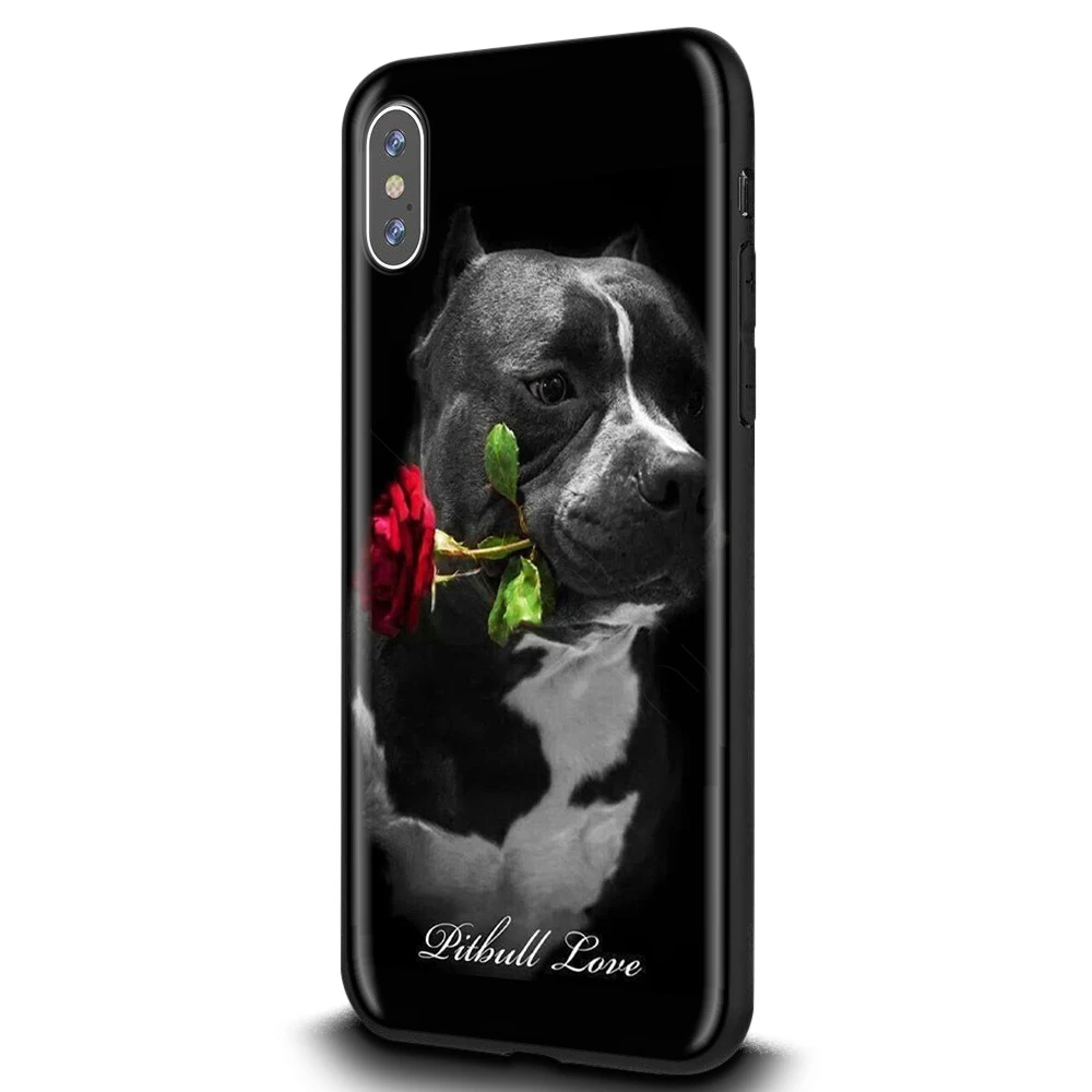 Чехол Lavaza Pit Bull для iPhone 11 Pro XS Max XR X 8 7 6 6S Plus 5 5S se - Цвет: 2