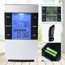 Indoor Room CX-506 Wireless Thermometer Hygrometer Weather Station Barometer Forecast digital Temperature Humidity Meter Indoor Room CX-506 Wireless Thermometer Hygrometer Weather Station Barometer Forecast digital Temperature Humidity Meter