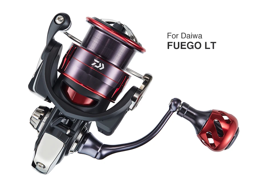 Новинка, спиннинговая катушка Daiwa FUEGO LT, дополнительная ручка 6,2, высокое передаточное отношение, 7 шариковых подшипников, углеродный светильник, ВОЗДУШНЫЙ РОТОР, рыболовная катушка