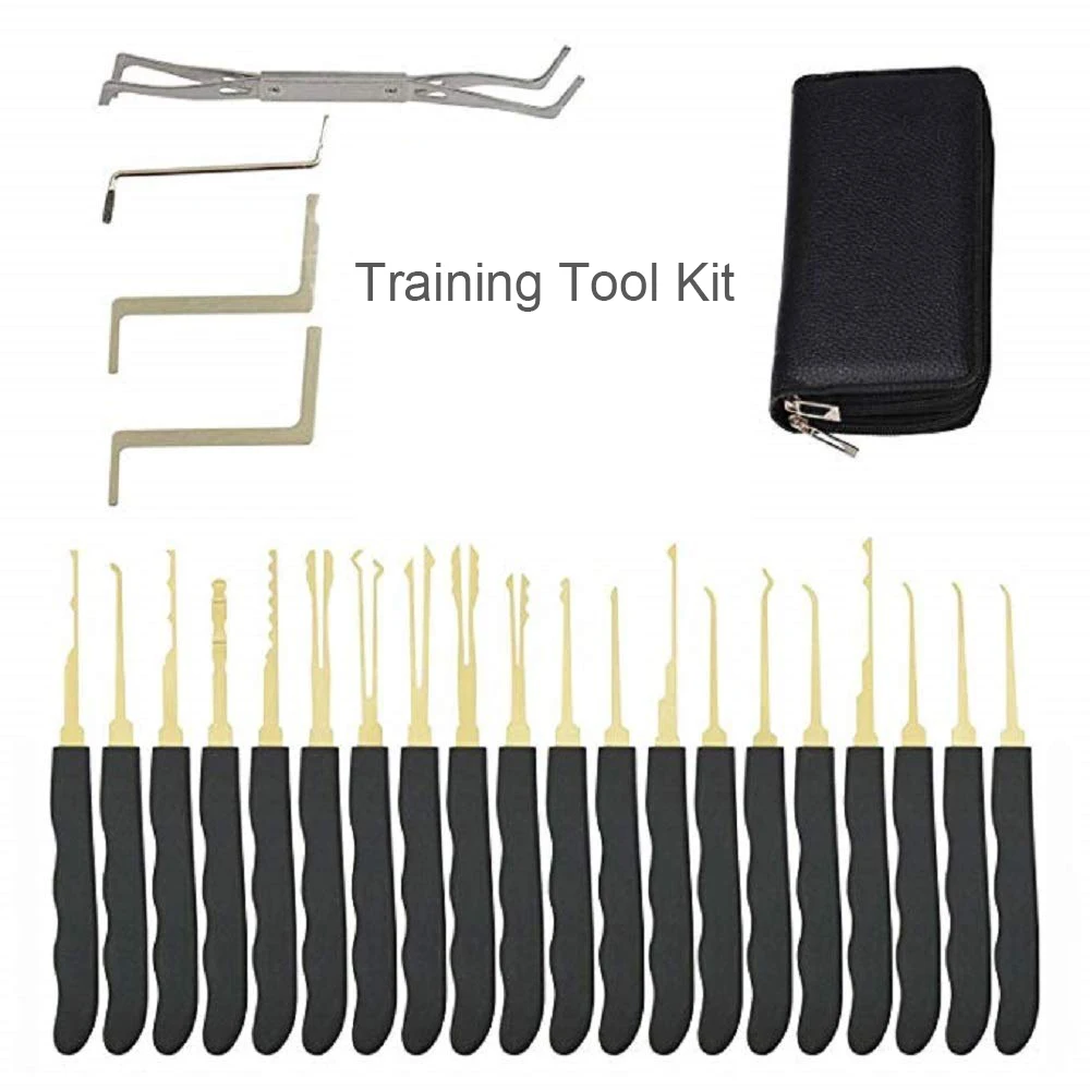 New 7pcs/lot Transparent Locks Combination Practice Locksmith Training Tools Visible Lock Pick Sets With 24pcs Best Training Kit New 7pcs/lot Transparent Locks Combination Practice Locksmith Training Tools Visible Lock Pick Sets With 24pcs Best Training Kit