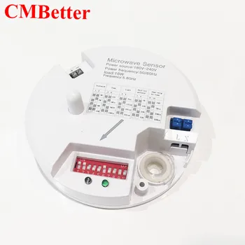 

Newest arrival Led Microwave Radar Sensor Switch AC220V light control Human Body Motion HF Detector Lights Switch 16W