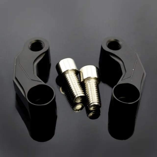 Motorcycle Mirrors Riser Extension Brackets Adapter For BMW 1200GS