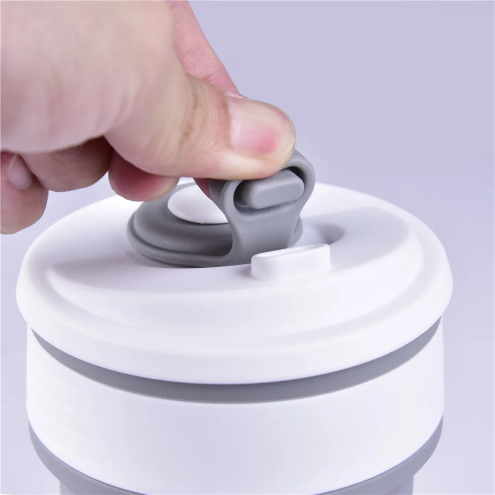 Collapsible Silicone Outdoor Tableware Portable Camping Cup Retractable Drinking Water Cup Travel Camping