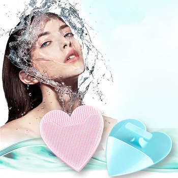 

ZD 3Pcs Fashion Portable Face Silica Gel Washing Brush Professional Acne Treatment Deep Cleaning Facial Skin Care Hot XN543M