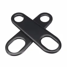 2 шт. универсальные мотоциклетные черные поворотники вилка крепежные скобы держатель лампы кронштейн Винтаж