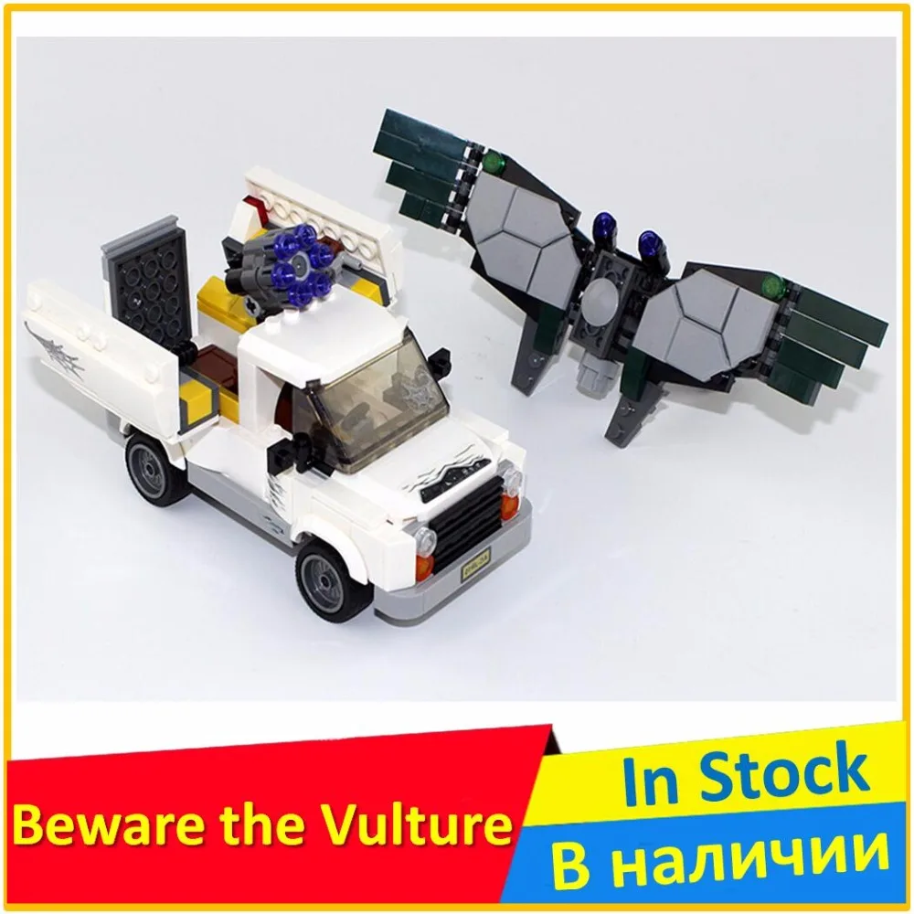 

Beware the Vulture 76083 Building Blocks Model Educational Toys For Children 07076 Compatible legoing with Super Heroes Figure