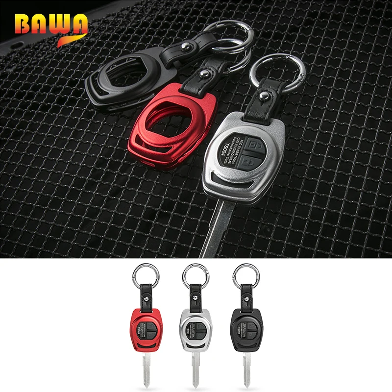 

BAWA Key Case for Suzuki jimny 2007-2017 Metal Car Key Chain Shell Cover Accessories for Suzuki jimny
