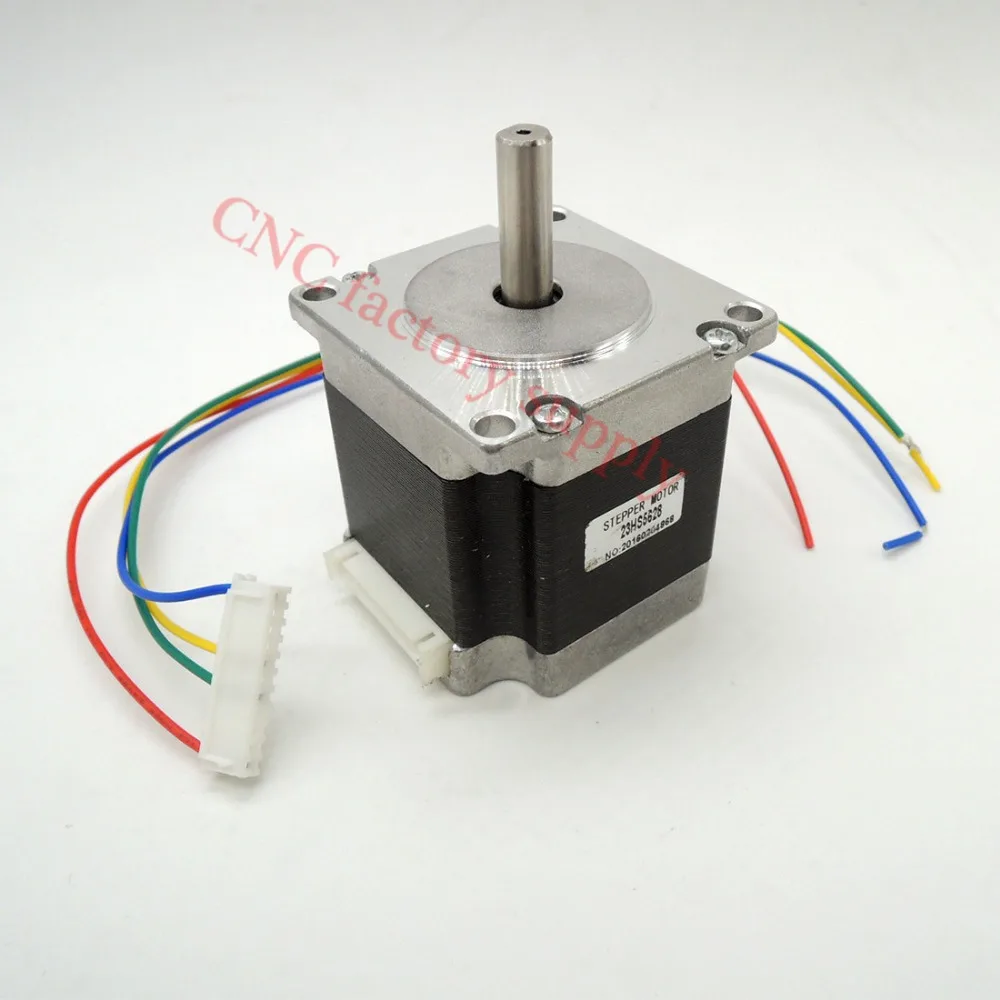 

Free shipping 1pc 4-lead Nema 23 Stepper Motor 57 motor Nema 23 motor 57BYGH 2.8A (23HS5628) 3D printer motor and CNC
