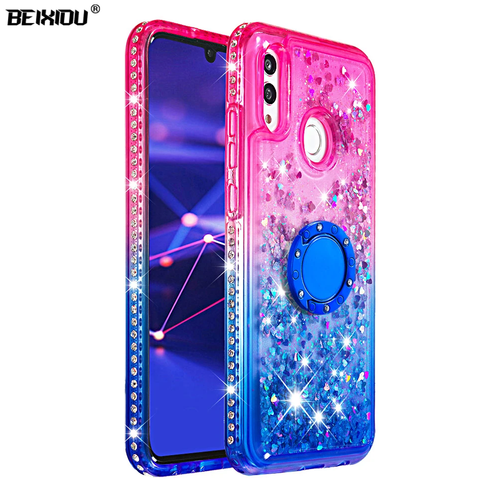 Чехол для телефона с зыбучим песком Huawei Honor 10 Lite задняя крышка из ТПУ P smart чехол 6 21