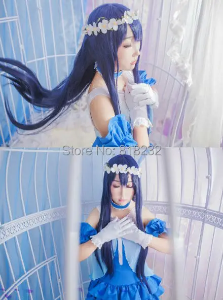 Love Live School Idol Project Dreams Gate Sonoda Umi шифоновое платье футболка Униформа аниме костюмы