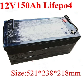 

Waterproof 24V 150AH Lifepo4 Lithium Battery BMS 8S for 2400w Solar System Motorhomes Backup Power Inverter RV UPS +20A Charger