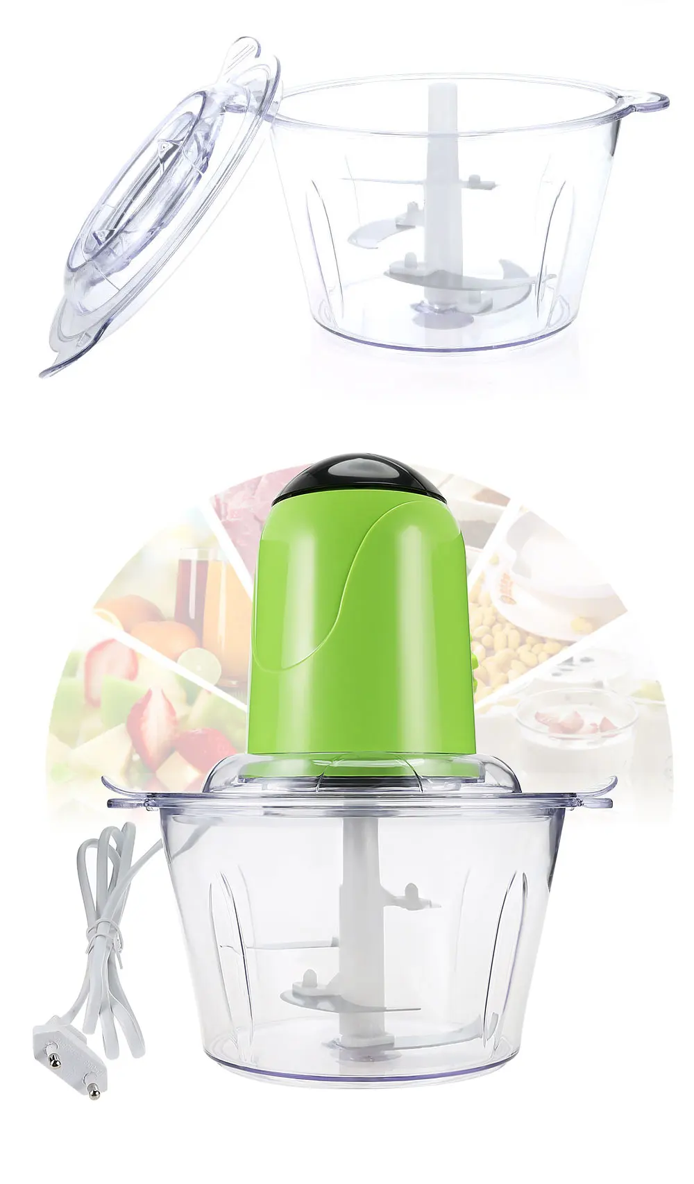 Multifunctional Electric Food Processor Meat Grinder