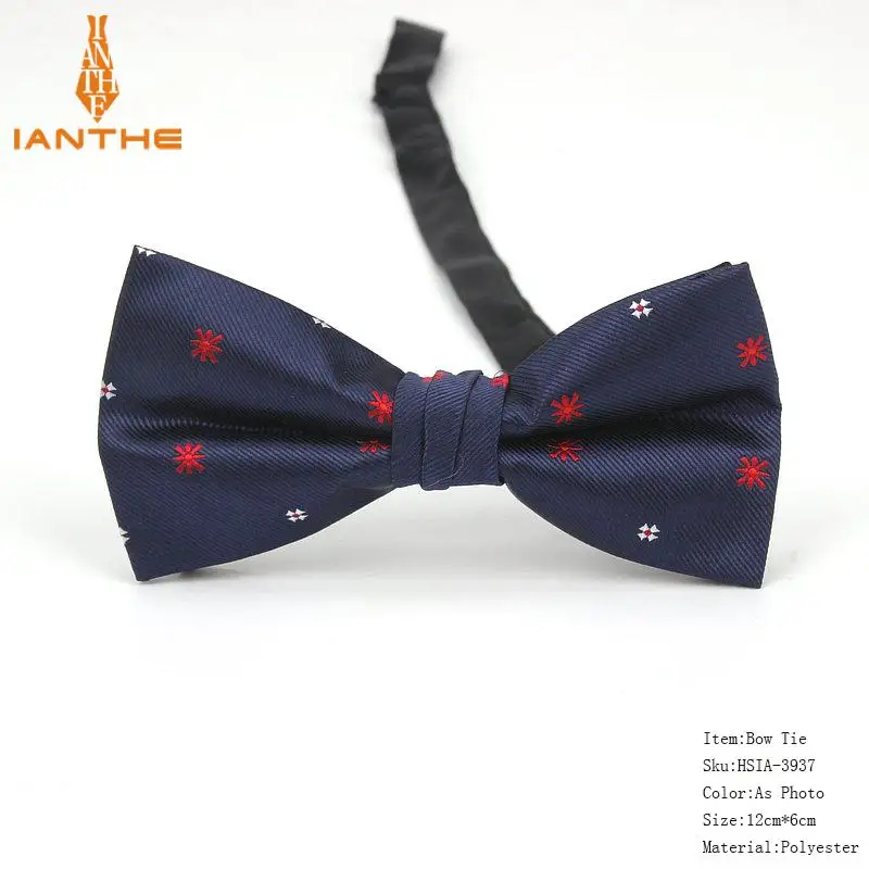 Галстук-бабочка для мужчин, формальный галстук в горошек для мальчиков, мужской модный деловой Свадебный галстук-бабочка, мужская рубашка Krawatte Legame Paisley Butterfly - Цвет: IA3937