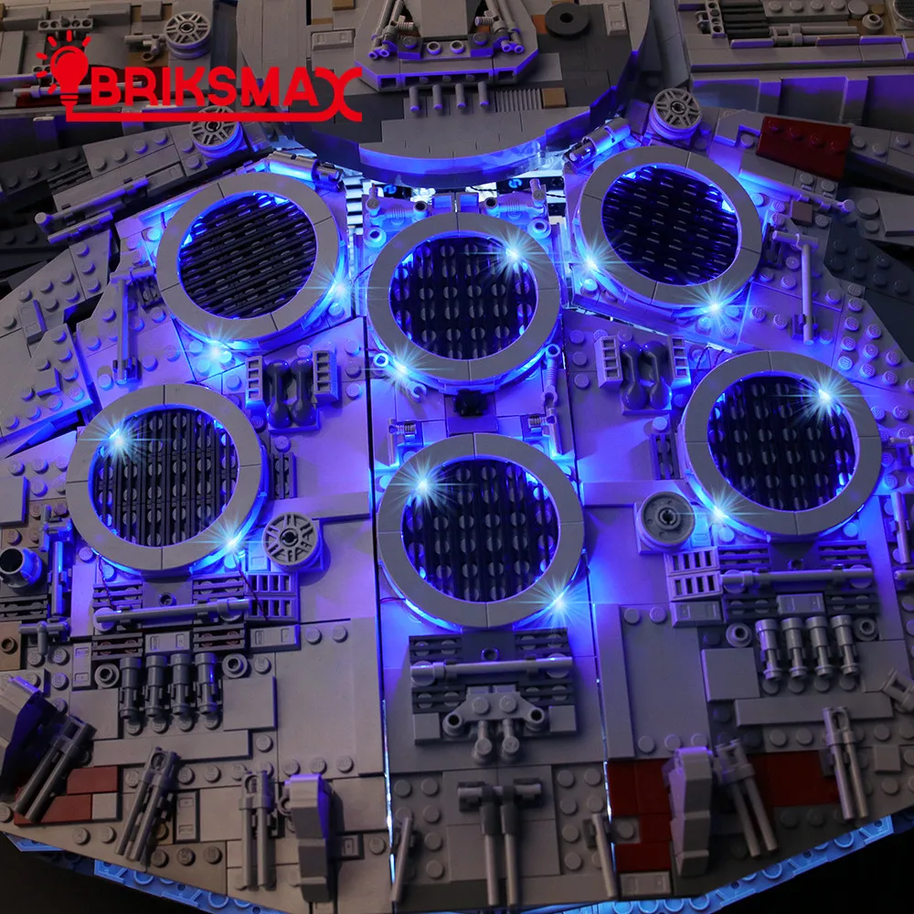 Billige BriksMax Licht Kit Für Legoes 75195 Ultimative Blöcke Beleuchtung Set Kompatibel Mit 05132 (NICHT Enthalten Die Modell)