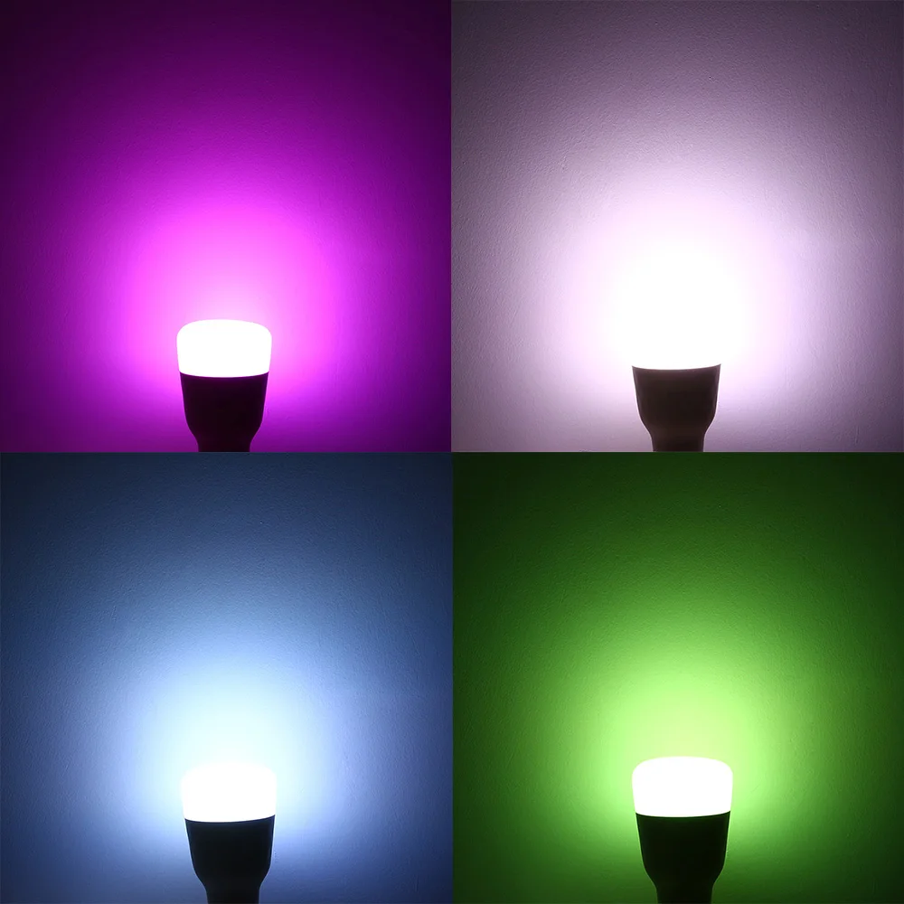 

lightMe 7W AC 85 - 265V Utorch Smart E27 LED Bulb RGBW Wireless WiFi Intelligent Remote Control Brightness Adjustable LED Lamp