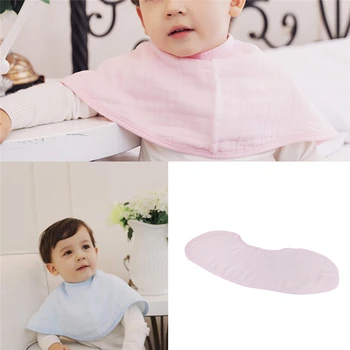 

New Double Layer Waterproof Bamboo Fiber Gauze Newborn Infant Baby Feeding Towel Baby Bibs Burp Cloth Baby Spitting Milk Pad Mat