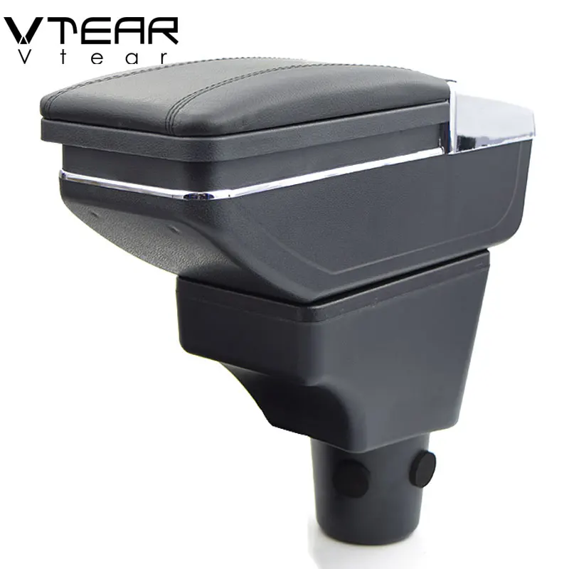 

Vtear For Toyota Sienta armrest box central Store content box products interior Armrest Storage car-styling accessories parts
