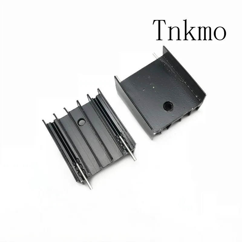 

10PCS 25*23*16MM TO-220 Triode Heat Sink TO220 Transistor Aluminum Radiator Heat Sink With 2Pin