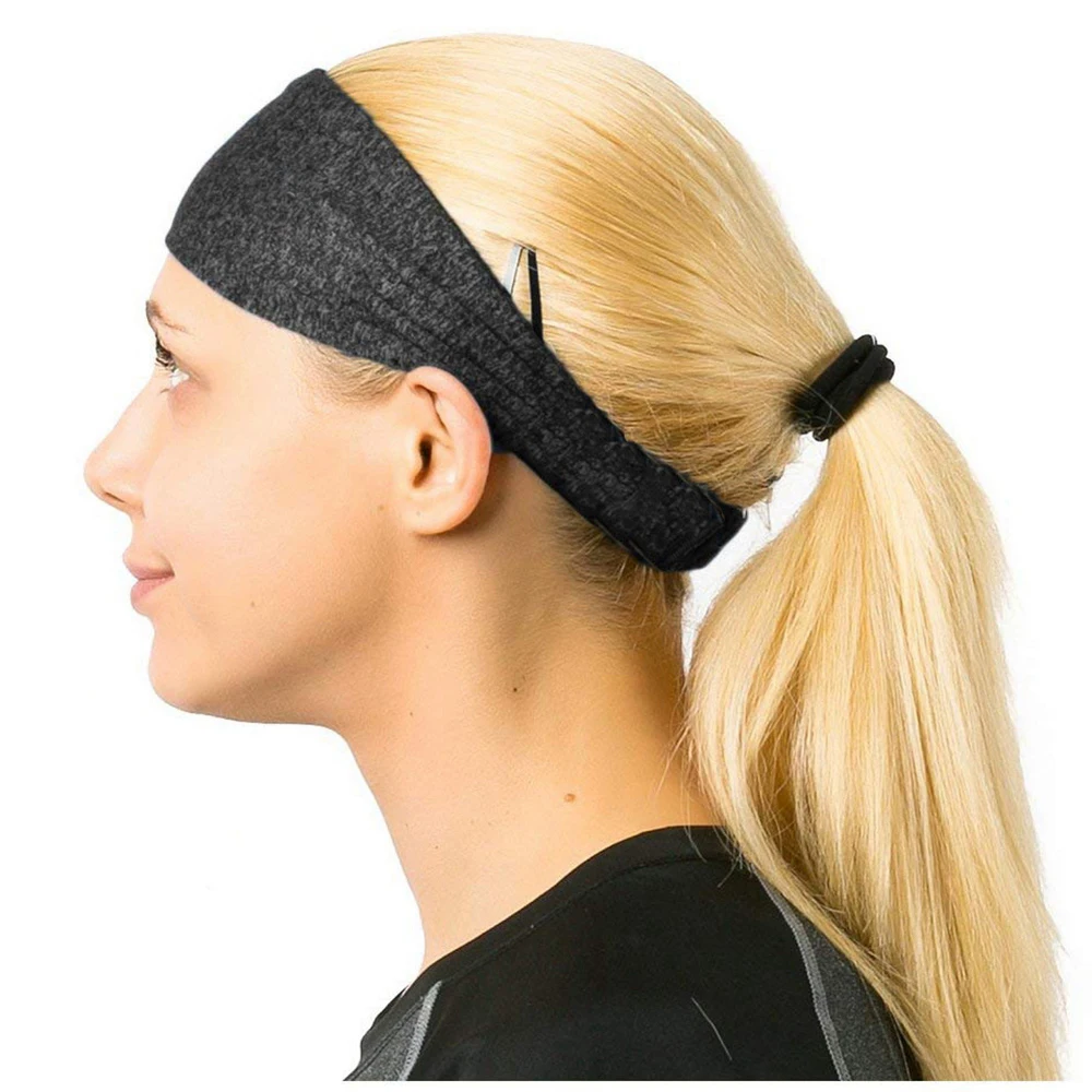 2020 Elastic Yoga  Sport Headband Running Hair Band Turban Outdoor Gym Sweatband Sport Fitness Bandage Fashion Women/Men