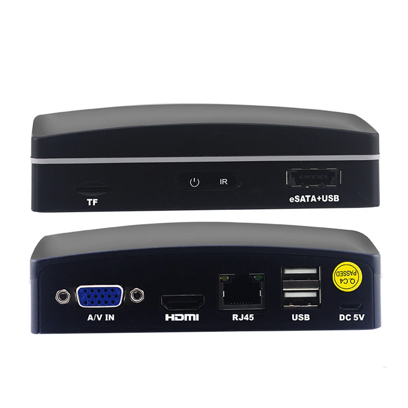 COOVISION 4 канальный H.264 1080P mini SD NVR для IP самера