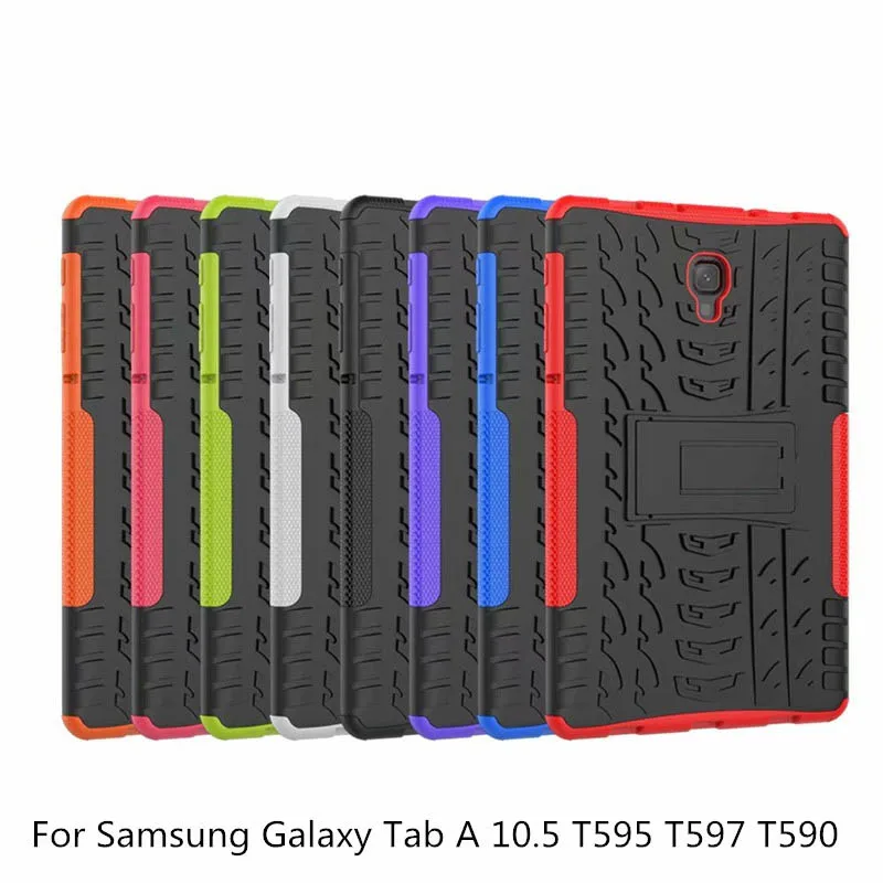 Чехол для Samsung SM-T590 чехол galaxy Tab A 10 5 дюйма 2018 TPU + подставка планшета телефона |