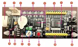 Быстрая Бесплатная доставка stm8s103f3p6 Совет по развитию/STM8S003F3P6 Совет по развитию