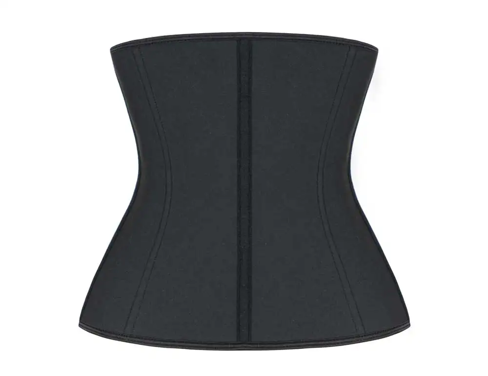 NB1649-01 Atbuty Neoprene Waist Trainer 9 Steel Boned Waist Shaper Plus Size Tummy Cincher Corsets Shapewear (7)