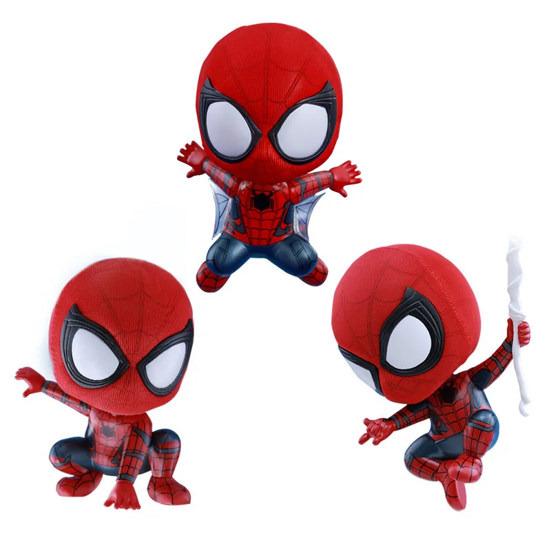 

10cm miracle toy Avengers Endless War Spider-Man Atlas Superhero Spider-Man PVC Action Figure Car Model Doll