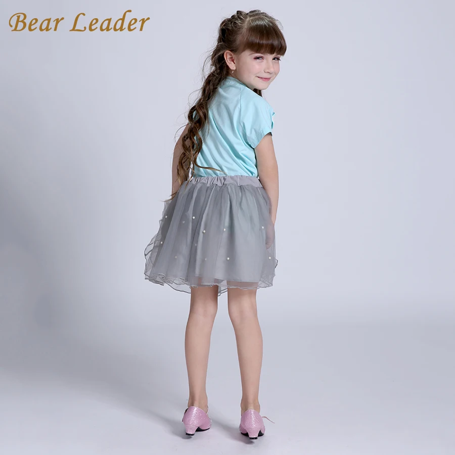 Bear leader/платье для девочек коллекция 2019 года комплекты брендовой одежды детская