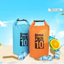 ПВХ одежда заплыва мешок сухой 5 цветов Открытый Нейлон Каякинг хранения дрейфующих водостойкий рафтинг 2L 5L 10L 20L