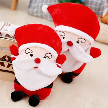 

Cartoon Christmas doll bearded santa claus plush toy doll Christmas gift for kids